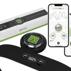 HRV training belt for breathing and nervous system optimization